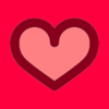 Pink Heart Outline Image